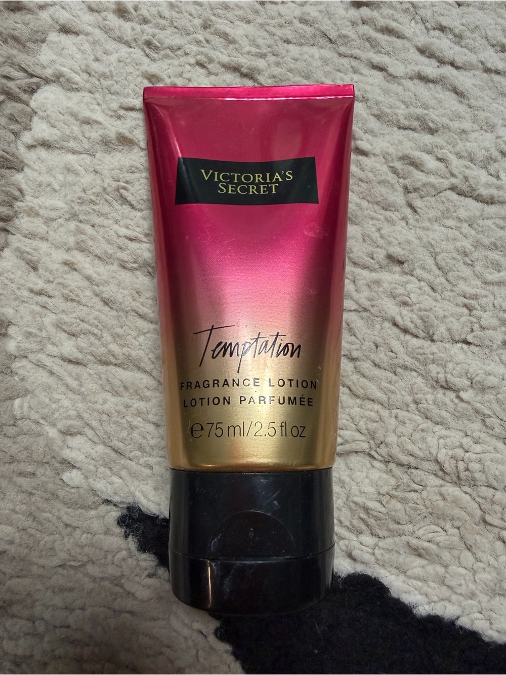 Victoria's Secret Temptation Fragrance Lotion - Pink to Gold Ombre
